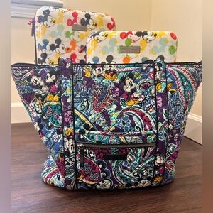 Disney Vera Bradley Large Tote Bag